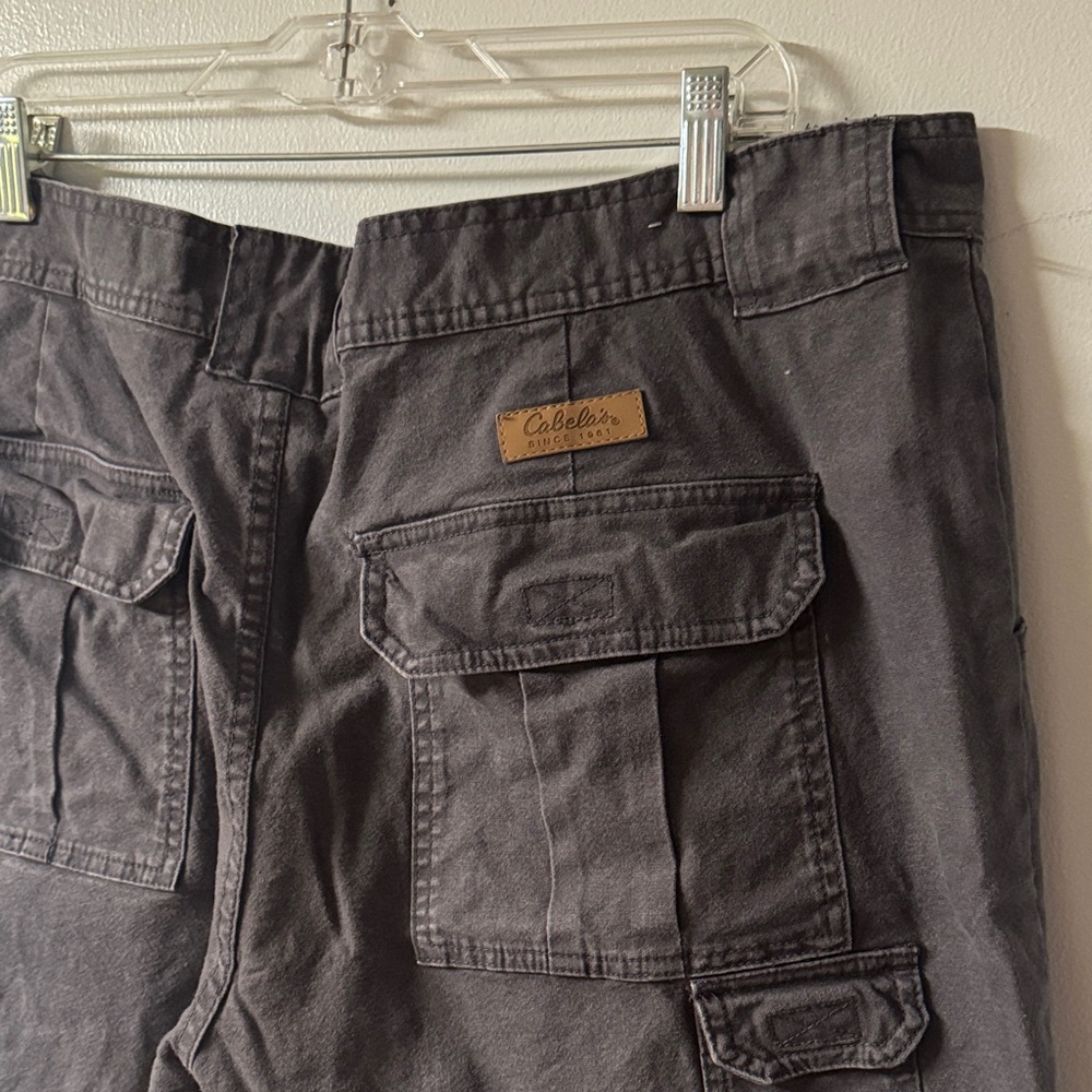 Cabela's Charcoal Cargo Pants for Men - Picture 4 of 7